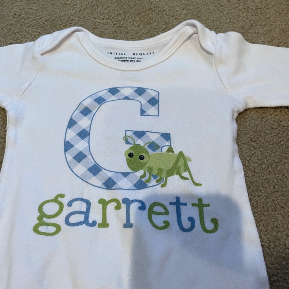 Garrett nightgowns, 0-3 months and 3-6 months
